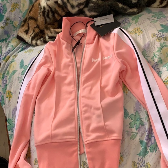 Palm Angels Sweaters - Palm angels pink sweater